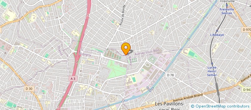 localisation de l'entreprise DAYCLIM à AULNAY-SOUS-BOIS
