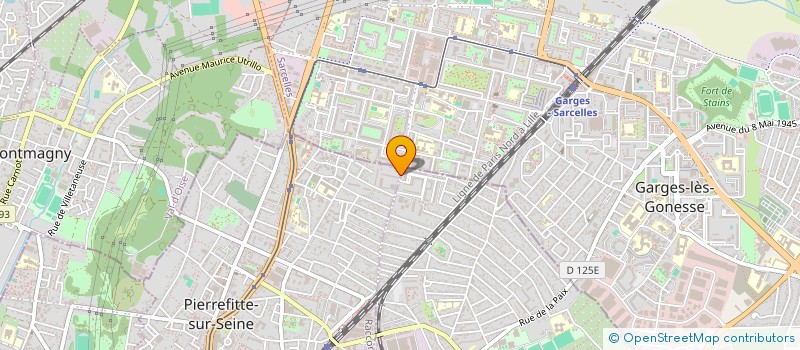 localisation de l'entreprise DAYE MODE à PIERREFITTE-SUR-SEINE