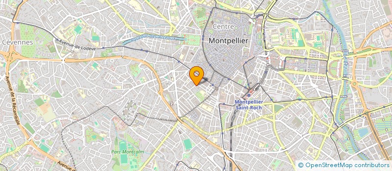 localisation de l'entreprise DAYET BARDOT INDIVISION à MONTPELLIER