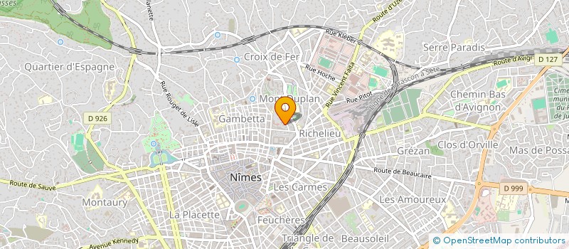 localisation de l'entreprise DAYGUIER  NIMES