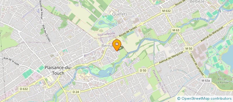 localisation de l'entreprise DAYINA DRIVE  PLAISANCE-DU-TOUCH