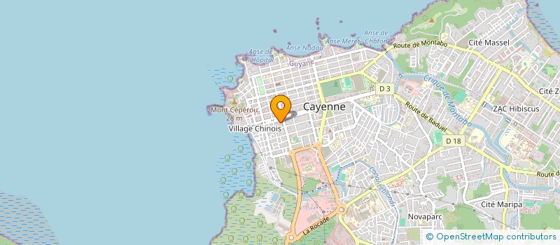 localisation de l'entreprise DAYJLX-CYBERSECURITY  CAYENNE