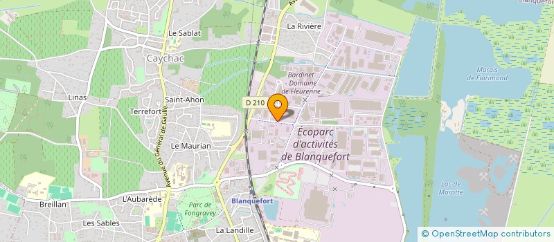 localisation de l'entreprise DAYMARD INVESTISSEMENT IMMOBILIER à BLANQUEFORT