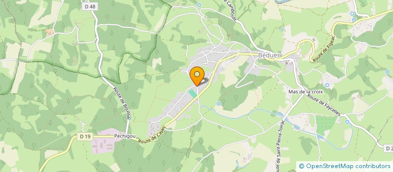 localisation de l'entreprise DAYNAC  BEDUER