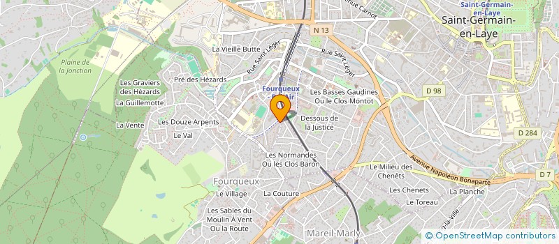 localisation de l'entreprise DAYNES JEREMY ET MARIA ELENA  SAINT-GERMAIN-EN-LAYE