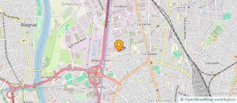 localisation de l'entreprise DAYON à TOULOUSE