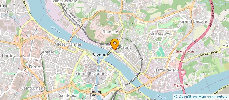 localisation de l'entreprise DAYON-DURAND BAYONNE  BAYONNE