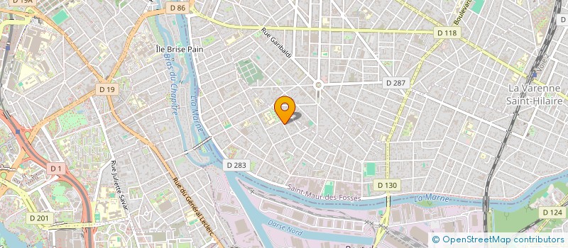 localisation de l'entreprise DAYOU à SAINT-MAUR-DES-FOSSES