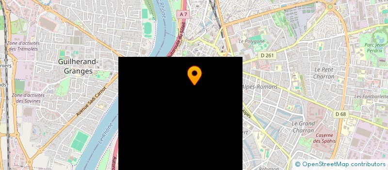 localisation de l'entreprise DAYREM ET CASTORI DAYREM  VALENCE