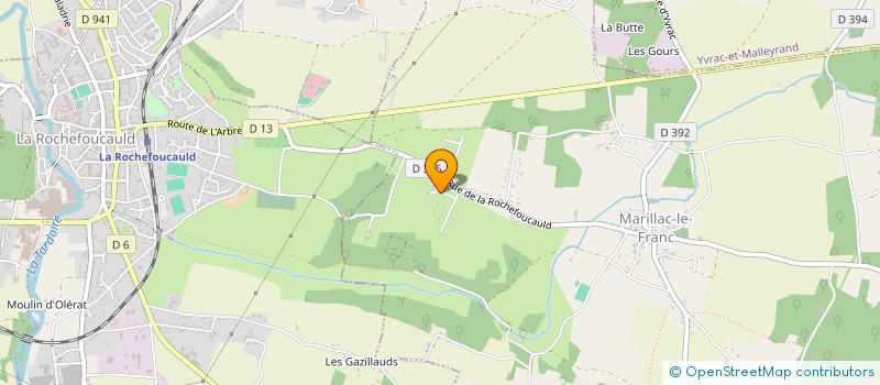 localisation de l'entreprise DAYRIES SAS à PRANZAC