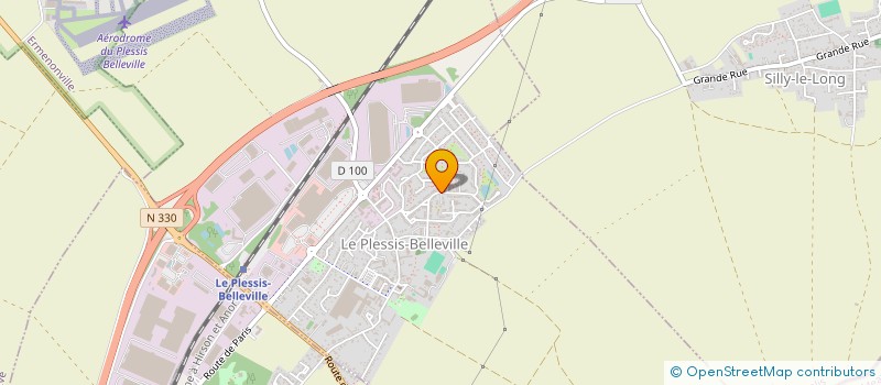 localisation de l'entreprise DAYS  LE PLESSIS-BELLEVILLE