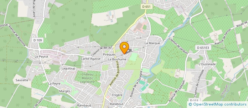 localisation de l'entreprise DAYS  LEOGNAN