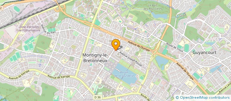 localisation de l'entreprise DAYS à MONTIGNY-LE-BRETONNEUX