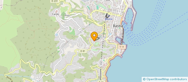 localisation de l'entreprise DAYSSOL MARRAZZO à BASTIA