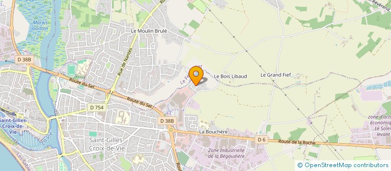 localisation de l'entreprise DAYSWINGTRADER  SAINT-GILLES-CROIX-DE-VIE