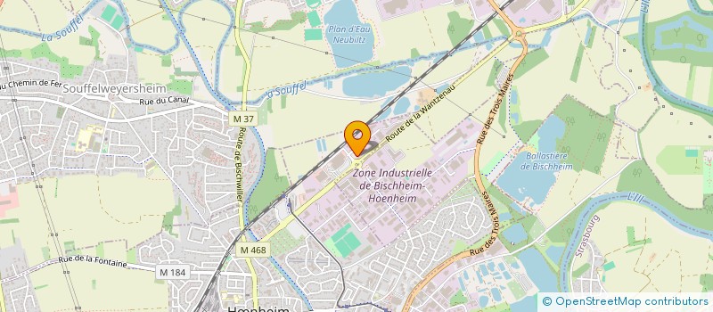 localisation de l'entreprise DAYTON  HNHEIM