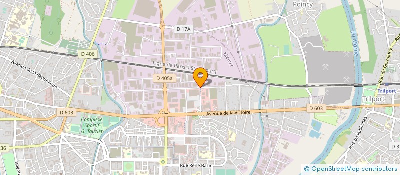 localisation de l'entreprise DAYTON PROGRESS SA à MEAUX