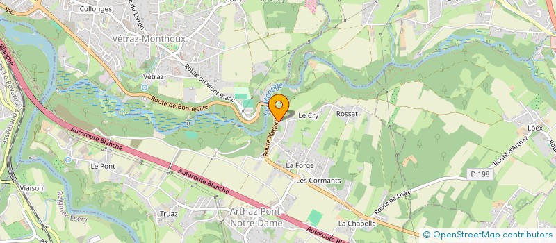 localisation de l'entreprise DAYTONA JUNIORS  ARTHAZ-PONT-NOTRE-DAME