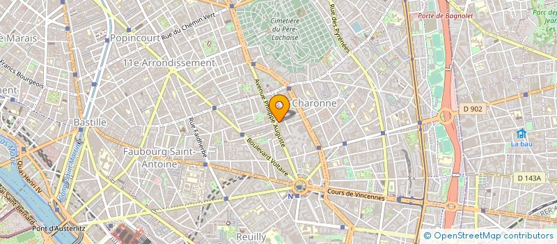 localisation de l'entreprise DAYVOTION à PARIS