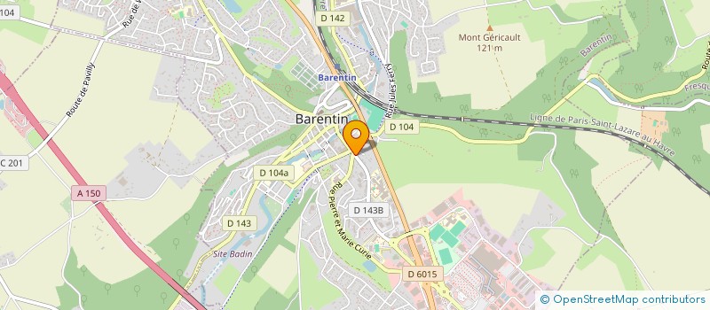 localisation de l'entreprise DAZ IMMOBILIER  BARENTIN