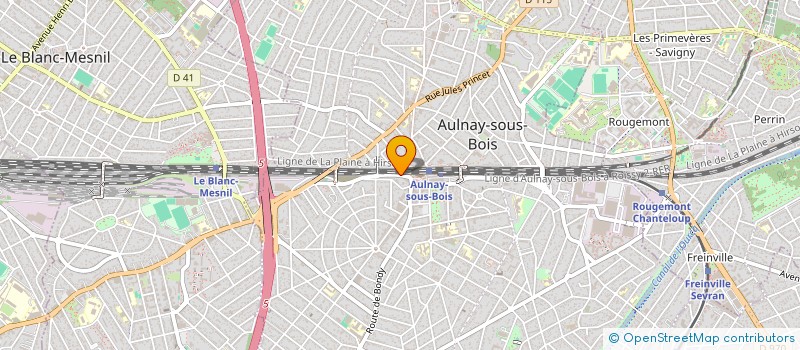 localisation de l'entreprise DAZA BATIMENT à AULNAY-SOUS-BOIS