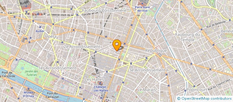 localisation de l'entreprise DAZAHON à PARIS