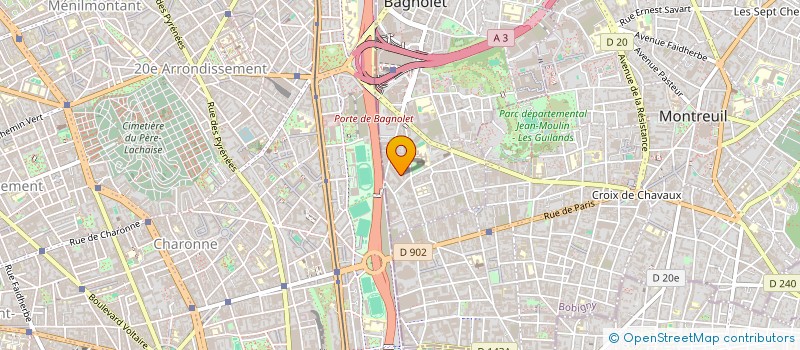 localisation de l'entreprise DAZELOR FRANCE à BAGNOLET