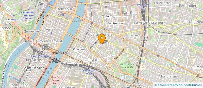 localisation de l'entreprise DAZIBAO à LYON