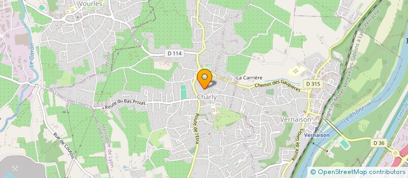 localisation de l'entreprise DAZIMMO  CHARLY