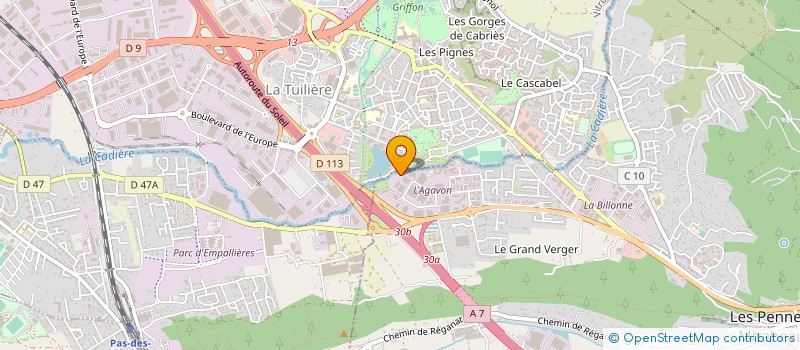 localisation de l'entreprise DAZIN DEMENAGEMENTS SN à LES PENNES MIRABEAU