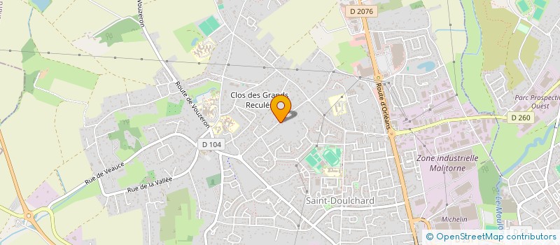 localisation de l'entreprise DAZINIERES  SAINT-DOULCHARD