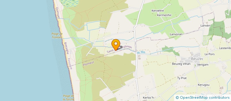 localisation de l'entreprise DAZL IMMOBILIER  SAINT-JEAN-TROLIMON