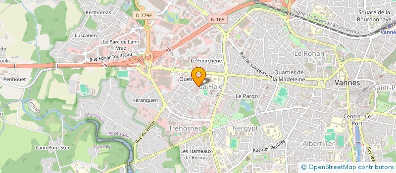 localisation de l'entreprise DAZLAMM à VANNES
