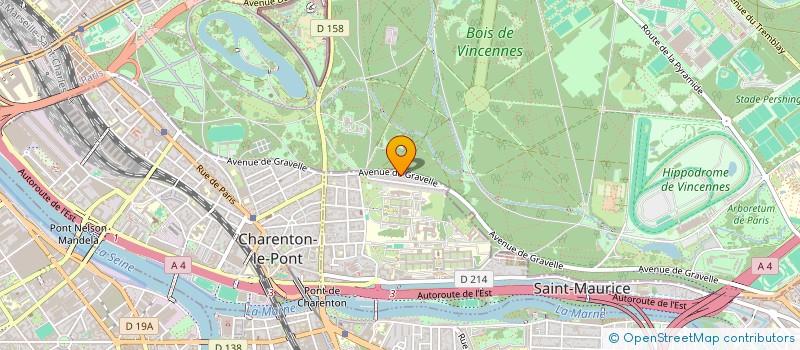 localisation de l'entreprise DAZONT à SAINT-MAURICE