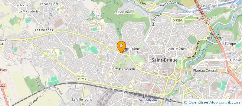 localisation de l'entreprise DAZORD JET LMNP à SAINT-BRIEUC