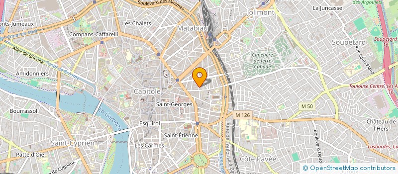 localisation de l'entreprise DAZZI à TOULOUSE