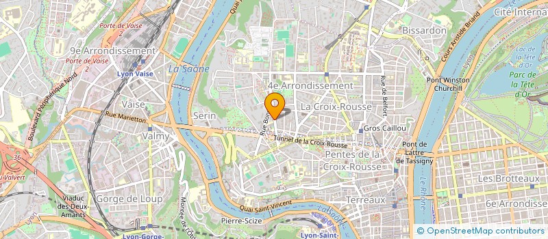 localisation de l'entreprise DB 17  LYON