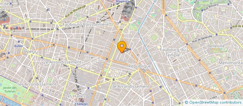 localisation de l'entreprise DB  PARIS