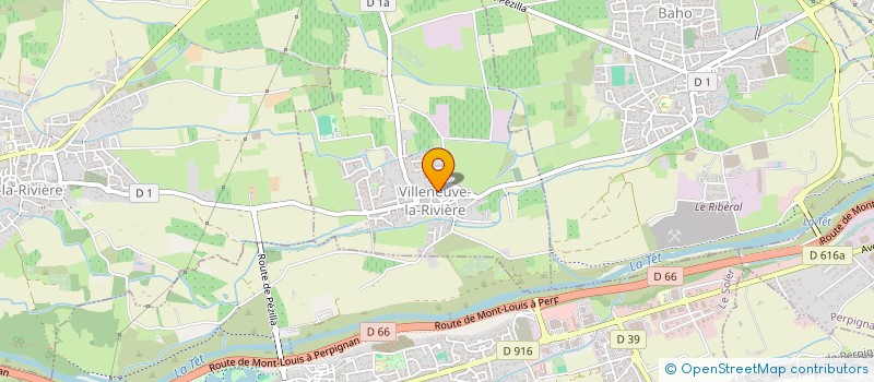 localisation de l'entreprise DB-ACTIF EVENTS  VILLENEUVE-LA-RIVIERE