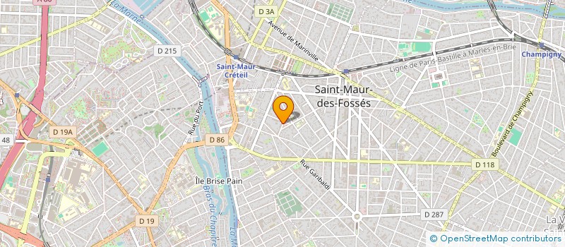 localisation de l'entreprise DB ARDOUIN à SAINT-MAUR-DES-FOSSES