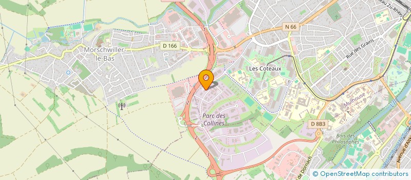localisation de l'entreprise DB AUTOMATION à MULHOUSE