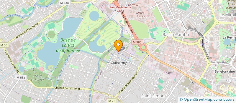 localisation de l'entreprise DB BUSINESS  TOULOUSE