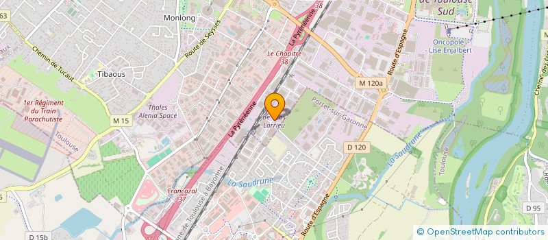 localisation de l'entreprise DB CAPITAL  TOULOUSE