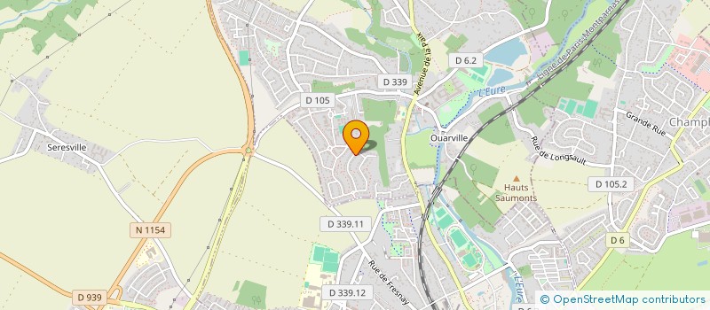 localisation de l'entreprise DB CONSEIL à LEVES