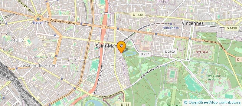 localisation de l'entreprise DB CONSEILS à SAINT-MANDE