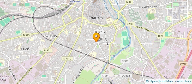 localisation de l'entreprise DB CONSEILS SAS à CHARTRES