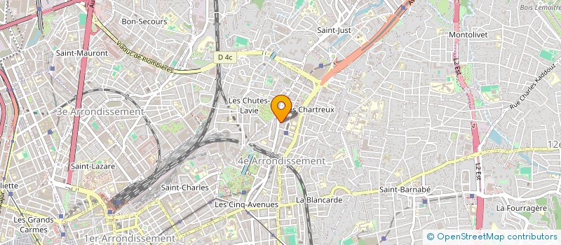 localisation de l'entreprise DB CONSTRUCTION à MARSEILLE