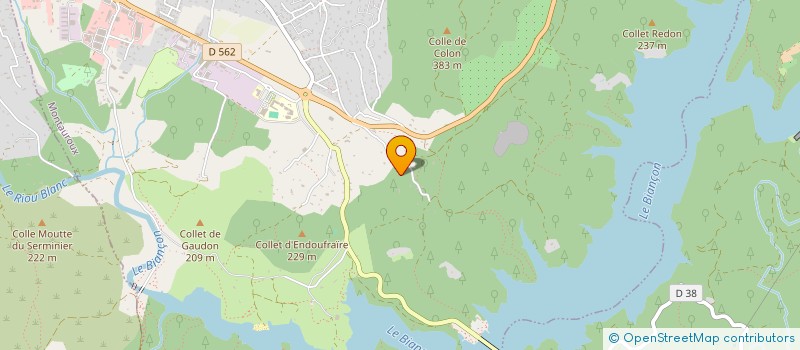 localisation de l'entreprise DB CONSTRUCTIONS  MONTAUROUX