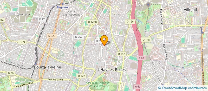 localisation de l'entreprise DB CONSULT à CACHAN