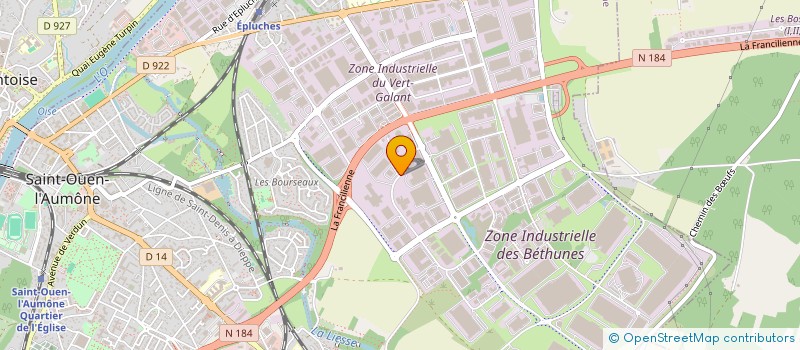 localisation de l'entreprise DB DIST ROYAL SALMON  SAINT-OUEN-L'AUMONE